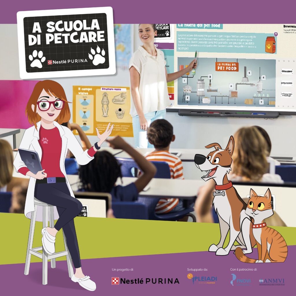 A scuola di Petcare online - A Scuola con Pleiadi