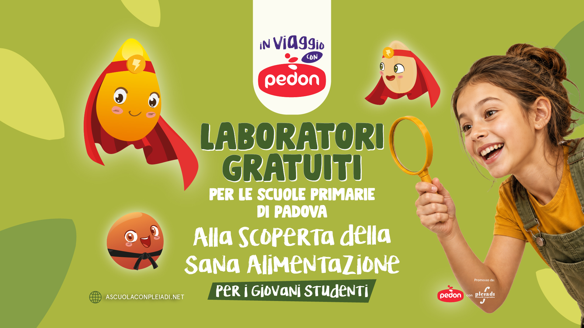 Laboratorio gratuito In Viaggio con Pedon